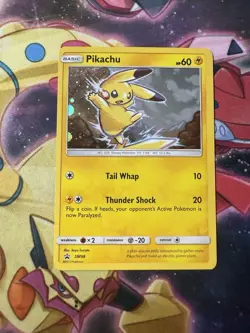 Pikachu #SM98 Pokemon TCG Sun Moon Sidekick Collection Promo LP - Image 1
