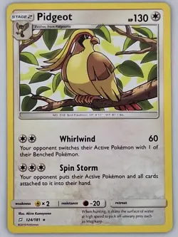Pidgeot 124/181 Pokemon - Sun & Moon Team Up MP - Image 1