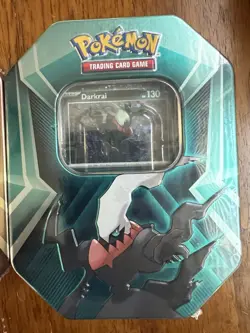 Pokemon Triple Whammy Tins - Set Of 3 - Tyranitar, Darkrai, Slaking - New - Image 4