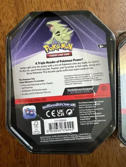 Pokemon Triple Whammy Tins - Set Of 3 - Tyranitar, Darkrai, Slaking - New - Image 5