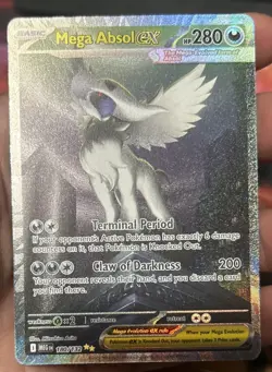 Pokemon Mega Absol EX 280 HP Special Illustration Rare Holo Me01 180/132 - Image 1