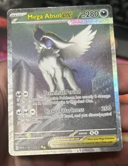 Pokemon Mega Absol EX 280 HP Special Illustration Rare Holo Me01 180/132 - Image 5
