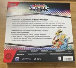 Pokemon TCG: Scarlet & Violet Prismatic Evolutions Poster Collection Box Sealed - Image 3