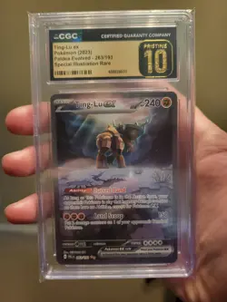 Pokemon Tcg Ting-lu Ex 263/193 Special Illustration Rare CGC Pristine 10 Paldea - Image 1