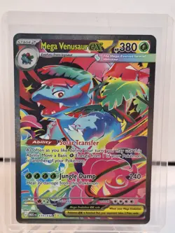 🔥Pokemon Mega Evolution Mega Venusaur EX 177/132 Special Illustration Rare🔥 - Image 1