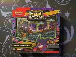 Pokemon TCG Mega Battle Deck Mega Gengar ex Sealed Haunter MEP027 Promo within - Image 1