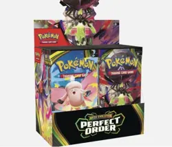 (Set Of 2) Pokemon Mega Evolution-Perfect Order Booster Display Box PRESALE - Image 1