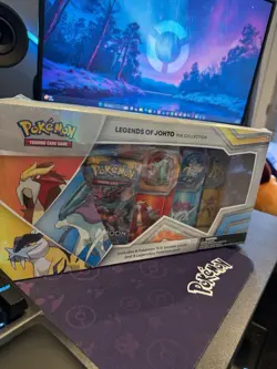 Pokemon TCG Legends Of Johto Pin Collection Box Sealed - Image 2