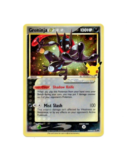 Pokemon Celebrations GRENINJA SWSH144 Gold Black Star Collection Promo MINT-NM - Image 1