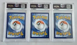POKEMON TCG 3 GRADED CARD LOT. 151 Poster Collection. All PSA 9'S - Image 2