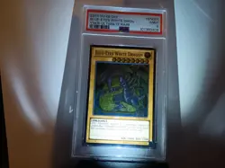 Yu-Gi-Oh! PSA 9 MINT Blue-Eyes White Dragon 1st Edition Ultimate Rare YSKR-EN001 - Image 1
