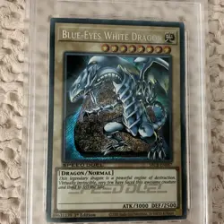 2020 YU-GI-OH! SPEED DUEL: BATTLE CITY BOX #EN087 BLUE-EYES WHITE DRAGON PSA 10 - Image 2