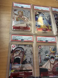 One Piece Premium Collection 25th Anniversary PSA 10 Set English Sequential - Image 5