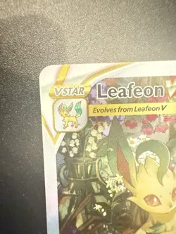 Pokemon Crown Zenith: Galarian Gallery Holo Leafeon VSTAR GG35/GG70 - NM - Image 4