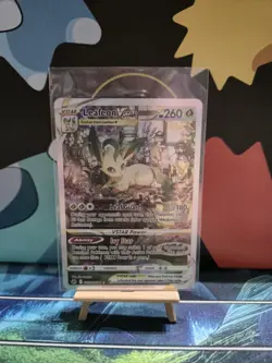 Pokemon Cards Leafeon VSTAR GG35/GG70 Crown Zenith Galarian Gallery Holo NM - Image 1