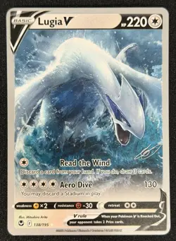 Lugia V 138/195 SWSH12 Silver Tempest World Championships 2023 Pokemon TCG - NM - Image 1