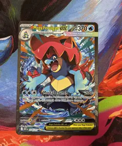 Pokemon TCG Ascended Heroes Mega Feraligatr EX 274/217 SIR - Image 1