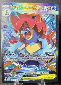 Pokemon TCG Ascended Heroes Mega Feraligatr EX 274/217 SIR - Image 1
