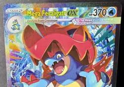 Pokemon TCG Ascended Heroes Mega Feraligatr EX 274/217 SIR - Image 2