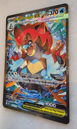 Pokemon TCG Ascended Heroes Mega Feraligatr EX 274/217 SIR - Image 4