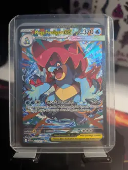 Mega Feraligatr Ex 274/217 Sir Ascended Heroes Secret Rare Pokemon TCG Near Mint - Image 1