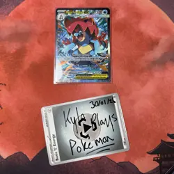Mega Feraligatr Ex 274/217 Sir Ascended Heroes Secret Rare Pokemon TCG Near Mint - Image 3
