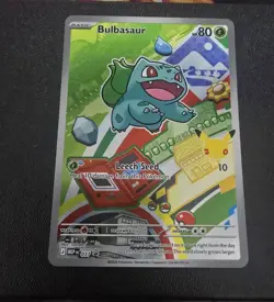Pokemon Bulbasaur MEP 037 First Partner Illustration Rare Promo 30th Anniversary - Image 1