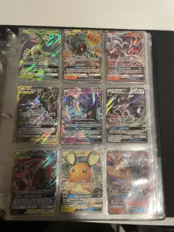 Pokemon Mixed Card Collection Lot Halo, Full Art, Shiny, Etc with Vault X Binder - Image 5