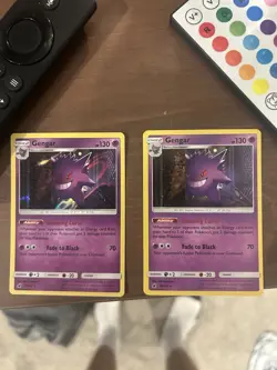 2 Pokemon Gengar Holo Rare TCG Card Crimson Invasion 38/111 - Image 1