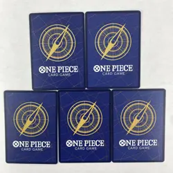 Lot of 5 One Piece Card Game TCG– Pre-Release / Promo / Judge Near Mint Read - Image 2