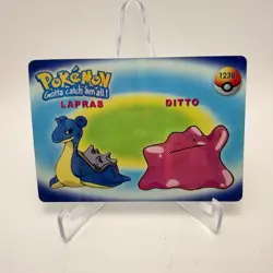 Pokemon Card - Lapras & Ditto #1238 - Vending Machine - Holo - Image 1