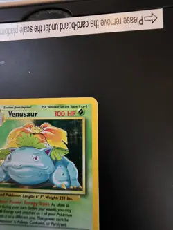 Venusuar Base Set 1999 Holo Rare Unlimited 15/102 Pokemon Card TCG - LP - Image 4
