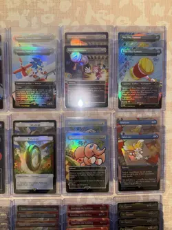 MTG Secret Lair x Sonic LOT of 63 FOIL Cards From 3 Lairs - Image 5