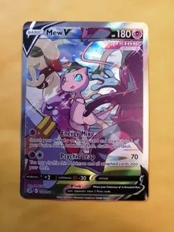 Mew V - 251/264 - Alternate Art - Fusion Strike - Pokemon Card - NM/M - Image 1