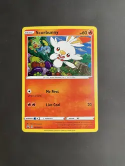 Scorbunny SWSH: Sword & Shield Promo Cards # SWSH071 NM Holo - Image 1