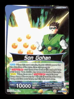 Dragon Ball Super - Righteous Heart Son Gohan - BT5-026 Leader Card CB-1-3-F-11 - Image 2