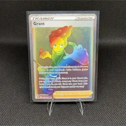 Pokemon Grant Secret Rare Full Art Trainer Holo Card 203/189 Astral Radiance - Image 1