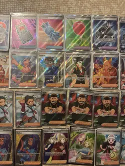 Pokemon TCG Full Art Trainer Ace Spec Item 48 Card LOT Lillie Iris Anthea Dawn - Image 4