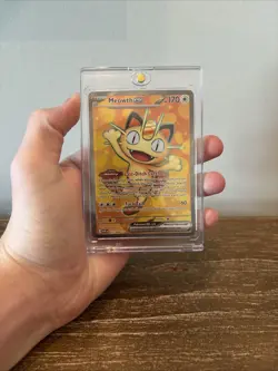 Meowth Ex 107/088 Perfect Order Full Art SR Pokemon Card NM - Image 1