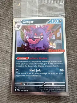 Pokemon TCG Gengar GameStop Promo Card 050/088 - Image 1