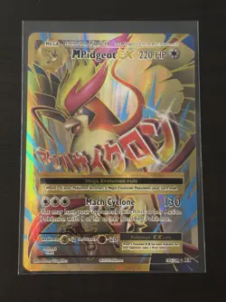 M Pidgeot ex Full Art 105/108 Pokemon Card- Near Mint- XY Evolutions - Image 1