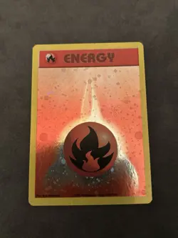 Fire Energy (WotC 2002 League Promo) League & Championship Cards Holo - Image 3