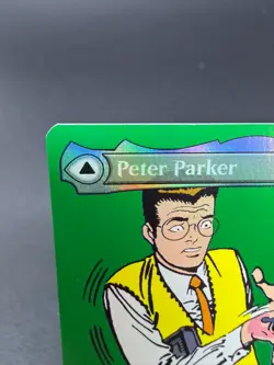 MTG English Peter Parker (0232) (Borderless) NM Foil Marvel's Spider-Man - Image 2