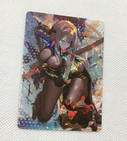 GUREN Nikke Goddess of Victory Beauty Anime Girl Holo waifu Card - Image 1