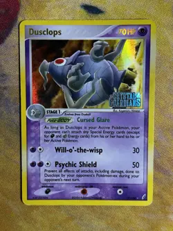 Dusclops 17/100 Reverse Holo Rare Stamped EX Crystal Guardians Pokemon Card PL - Image 2