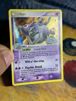 Dusclops 17/100 Reverse Holo Rare Stamped EX Crystal Guardians Pokemon Card PL - Image 3