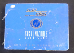 1995 STAR TREK Limited Edition TIN Customizable Game Cards CCG - Image 1
