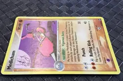 POKEMON CARD MEDICHAM 34/108 EX Power Keepers 2007 Black Star - Image 3