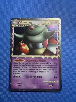 Slowking Prime 85/90 HG&SS Undaunted Pokemon Holo Ultra Rare Lightly Played MP - Image 1
