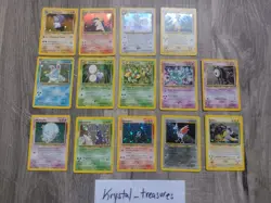 NM Pokemon TCG HOLO Neo Genesis Destiny & Discovery 14 Card Lot - Image 1